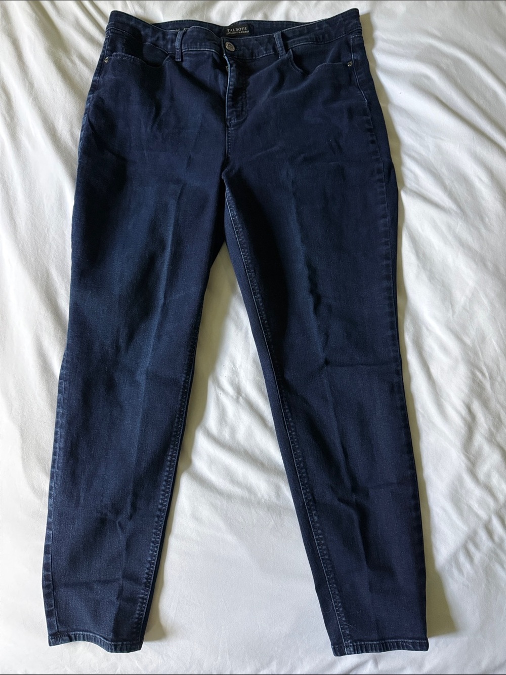 Talbots Slim Skinny Jeans in Deep Navy